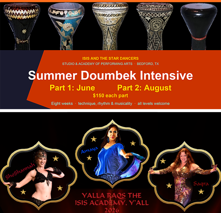 summer doumbek intensive and yalla raqs 2026